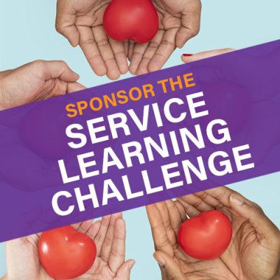 sponsor the service learning challenge